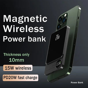 Wireless Magnetic Power Bank For iPhone (Magsafe Series)