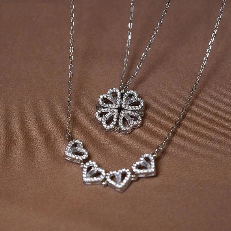 Heart Shaped Magnetic Necklace | 50% OFF