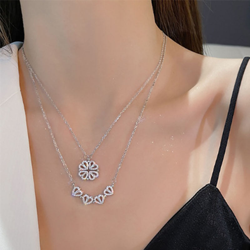 Heart Shaped Magnetic Necklace | 50% OFF