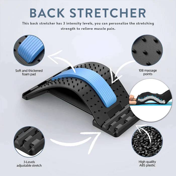 Back Stretcher Lumbar Back Pain Relief
